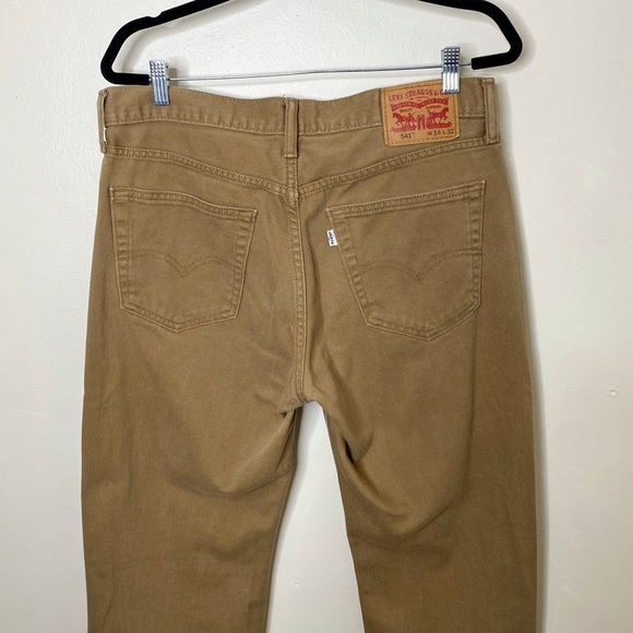 Levi’s 541 Jeans Tan Khaki - Picture 4 of 8